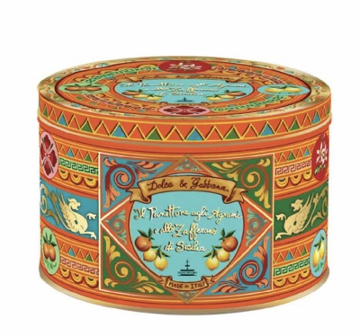 Dolce &amp; Gabbana collection: Panettone with Sicilian fruits &amp; saffron