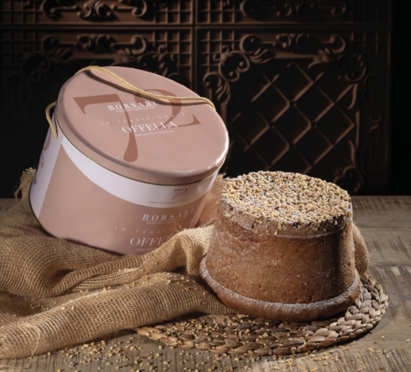 Offella Veronese with Hazelnut Grains Metal Tin
