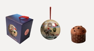 Mini Panettone Chocolate Chips Limited Sphere Hanging Ornament
