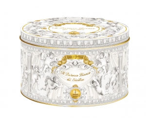 BAROCCO BIANCO Panettone with Salted Caramel covered with White Chocolate